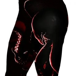 SV Men's Black Octopus Meggings