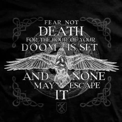 Ohio Black Raven Viking T-Shirt Men