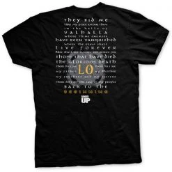Ohio Men Black Viking Valhalla T-Shirt