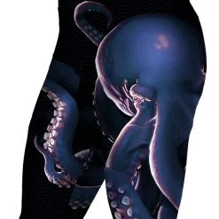 SV Men's Blue Octopus Meggings