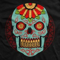 Ohio Halloween - Blue Sugar Skull T-Shirt Men