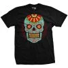 Ohio Halloween - Blue Sugar Skull T-Shirt Men