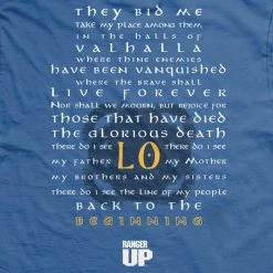 Ohio Viking Valhalla - Blue - T-Shirt Men