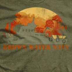 Ohio Brown Water Navy T-Shirt Get Fit Or Die