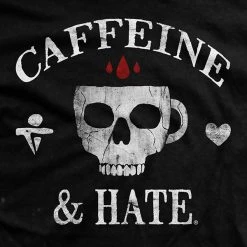 Ohio Caffeine & Hate Skull Mug T-shirt