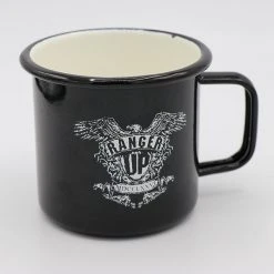 Ohio The Black Flag Caffeine And Hate Blacked Out Tin Mug