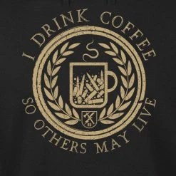 Ohio I Drink Coffee Hoodie