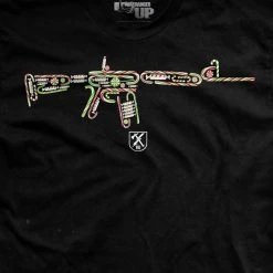 Ohio Christmas Candy Cane AR T-Shirt