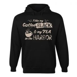 Ohio Coffee Black Tea In The Harbor Hoodie Men