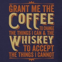 Ohio Men Coffee Whiskey Prayer Hoodie