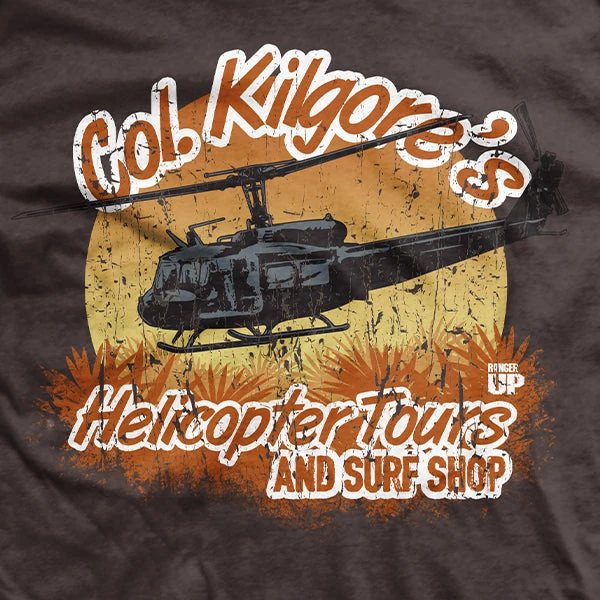 Ohio Men COL Kilgore's Helicopter Tours T-Shirt 4 Ohio Men COL Kilgore's Helicopter Tours T-Shirt