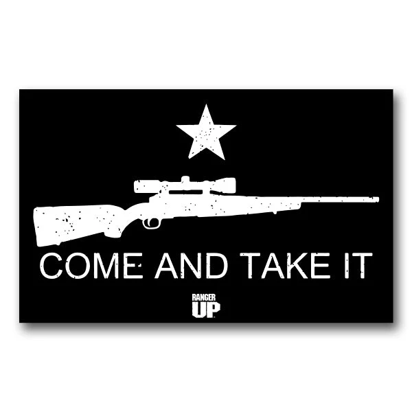 Ohio Come And Take It Rifle Sticker 3 Ohio Come And Take It Rifle Sticker