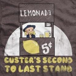 Ohio Men Custer's Second To Last Stand T-Shirt