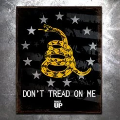 PTS DTOM Snake Vintage Tin Sign