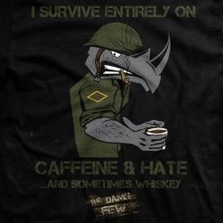 Ohio Caffeine & Hate Damn Few Caffeine And Hate T-Shirt