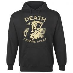 Ohio Death Before Decaf Hoodie Men