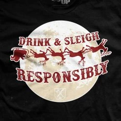 Ohio Drink And Sleigh T-Shirt