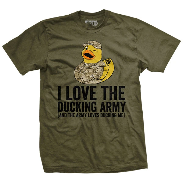 Ohio Men Ducking Army T-Shirt 3 Ohio Men Ducking Army T-Shirt