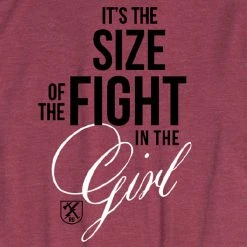 Ohio Women's Fight In The Girl Tee Red 9 Ohio Women's Fight In The Girl Tee Red