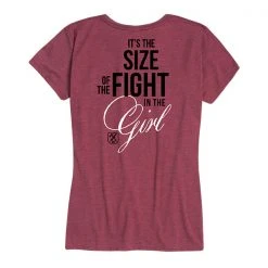 Ohio Women's Fight In The Girl Tee Red