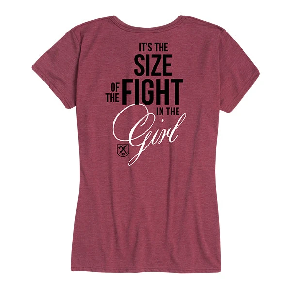 Ohio Women's Fight In The Girl Tee Red 4 Ohio Women's Fight In The Girl Tee Red