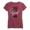 Ohio Women's Fight In The Girl Tee Red