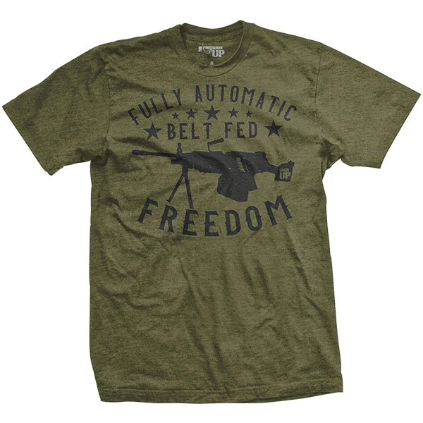 Ohio Men Fully Automatic Belt Fed Freedom T-Shirt 3 Ohio Men Fully Automatic Belt Fed Freedom T-Shirt