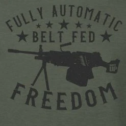 Ohio Men Fully Automatic Belt Fed Freedom Hoodie
