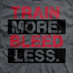 Ohio Get Fit Or Die Train More Bleed Less T-Shirt