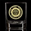 Ohio George Washington Coin Whiskey Glass