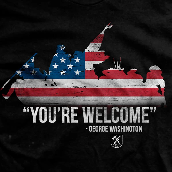 Ohio George Washington You're Welcome T-Shirt 4 Ohio George Washington You're Welcome T-Shirt
