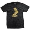 Ohio Men Vettys Gold Boot Charcoal T-Shirt