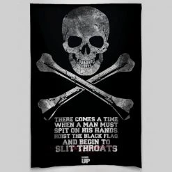 SV Hoist The Black Flag Wall Tapestry