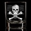 Ohio Hoist The Black Flag Whiskey Glass