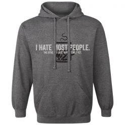 Ohio I Hate Most People Hoodie