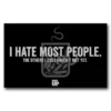 Ohio I Hate Most People Sticker