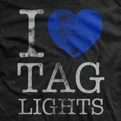 Ohio I Heart Tag Lights T-Shirt