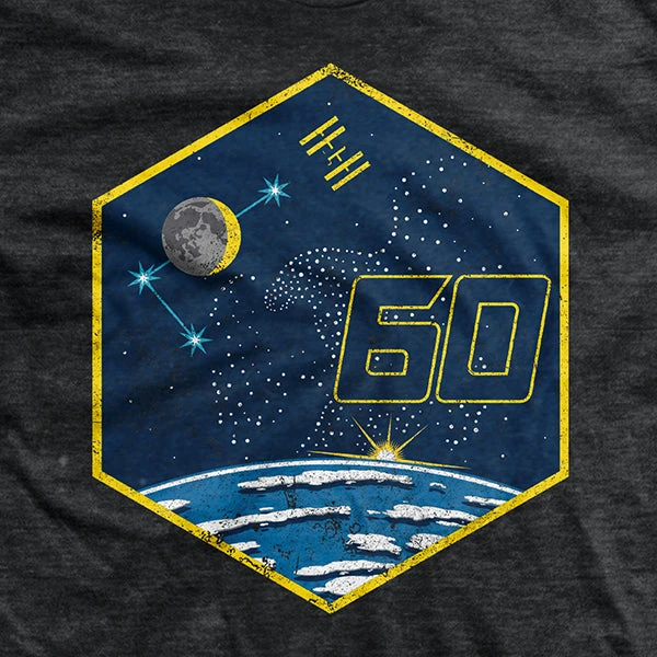 Ohio International Space Station Expedition 60 T-Shirt Men 4 Ohio International Space Station Expedition 60 T-Shirt Men