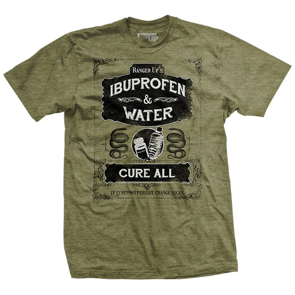Ohio Ibuprofen And Water Cure-All T-Shirt Medic / Corpsman Ohio Ibuprofen And Water Cure-All T-Shirt Medic / Corpsman