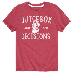 Ohio Kids Juice Box And Bad Decisions Tee