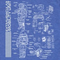 Ohio Kid's NASA "EMU" Blueprint Tee