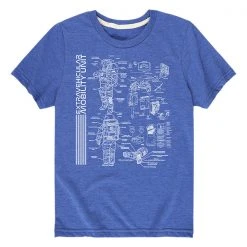 Ohio Kid's NASA "EMU" Blueprint Tee