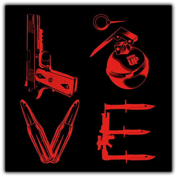 Ohio Valentines Red Love Sticker Ohio Valentines Red Love Sticker