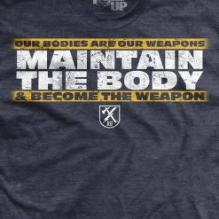 Ohio Get Fit Or Die Maintain The Body T-Shirt