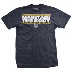 Ohio Get Fit Or Die Maintain The Body T-Shirt