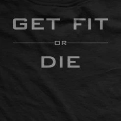 Ohio Get Fit Or Die Marble And Sculptor T-Shirt