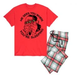 Ohio Christmas He Sees You Pajamas