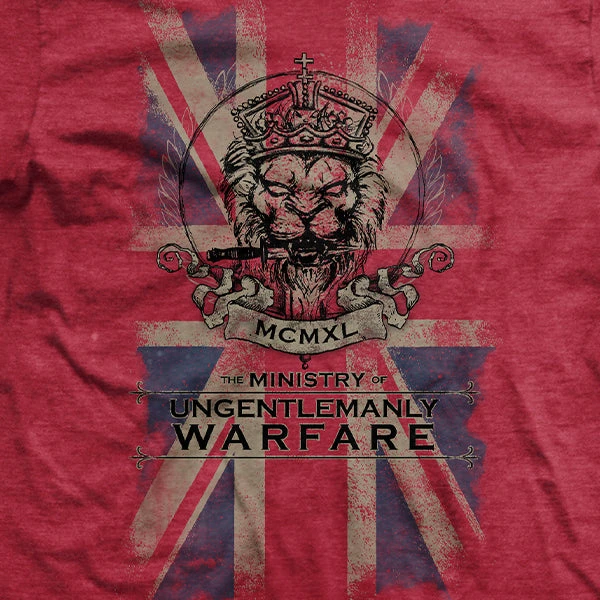 Ohio Ministry Of Ungentlemanly Warfare Redux T-Shirt Men 4 Ohio Ministry Of Ungentlemanly Warfare Redux T-Shirt Men
