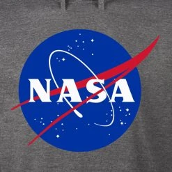 Ohio NASA Logo Hoodie Grey Men