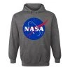 Ohio NASA Logo Hoodie Grey Men